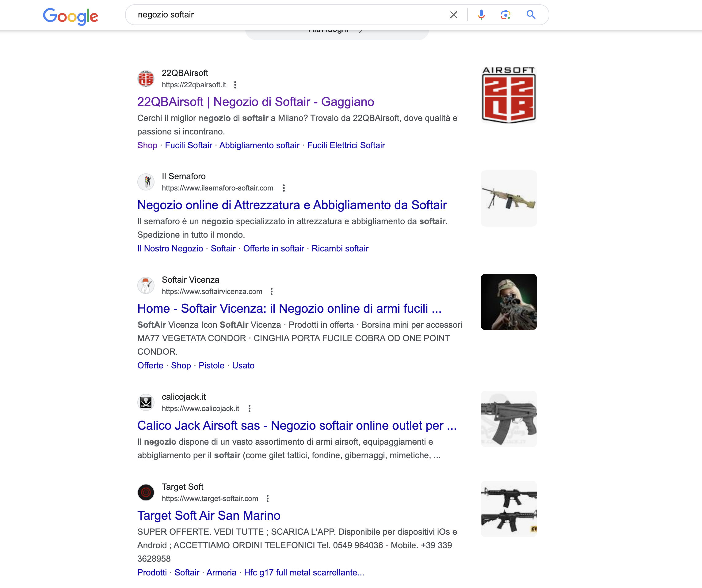 esempio di ottimizzazione seo